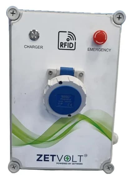 Zetwerk AC charger — front view