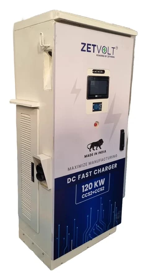 Zetwerk 120 kW — three-quarter view